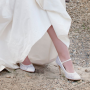 Adora Ivory Flower Lace