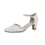 Bridal shoe Anika Pure White Satin
