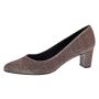 Bridal shoe Anya Bronze/ Gold Cam. TOP