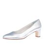 Brautschuhe Anya Silver Leather