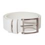 Belt Jary Calf Leather - White 