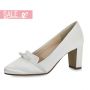 Brigit Ivory Satin/Off-White Fi. Glitter