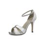 Bridal shoe Cate Silver Mirror
