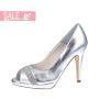 Charisse Silver Leather/ Crystals