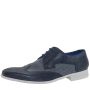 Wedding shoe Chuck Calf Leather/ Jeans - Dark Blue

