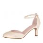 Bruidsschoen Crystal Sky Oyster Leather Look