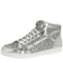 Bridal shoe Day Silver Glitter/ Leather
