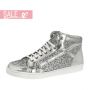 Day Silver Glitter/ Leather