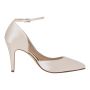 Fern Ivory Satin/ Flowers