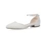 Bridal shoe Fizz Ivory Luxury Lace/ Satin
