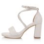 Giena Off-White Silver Shimmer/ Braided