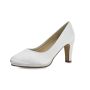 Brautschuhe Grace White Satin