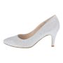Bridal shoe Jamila Silver Glitter
