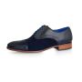 Wedding shoe Jarno Calf L. /Suede- Dark Blue