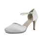 Brautschuhe Joni White Satin