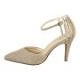 Bridal shoe Kennedy Gold Metallic