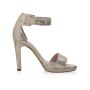 Marysol Champagne Gold Suede