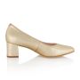 Mette Gold Leather