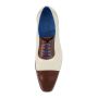 Ramsay Calf Leather- Ivory/ Brown