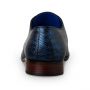 Tino Calf Leather - Reptile Dark Blue