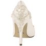 Wilow Ivory Satin/ Silver Bejewelled