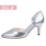 Zita Silver Snake Leather