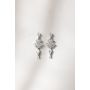 Alenya bridal earrings with rhinestone