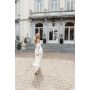 Noree Ladies Longsleeve Dress White