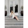 Aveline Satin Bow Back Mini Dress White 