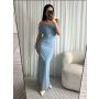 Florea Ladies Multiway Dress Light Blue