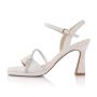 Richelle Off-White Suede (Leather)/ Crystals