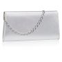 Saskia Ivory Satin/ Fine Glitter