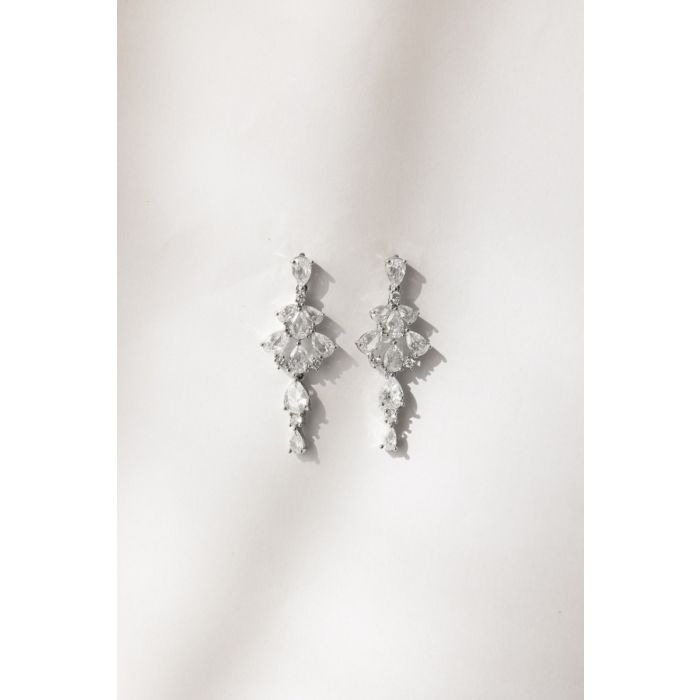 Alenya bridal earrings with rhinestone