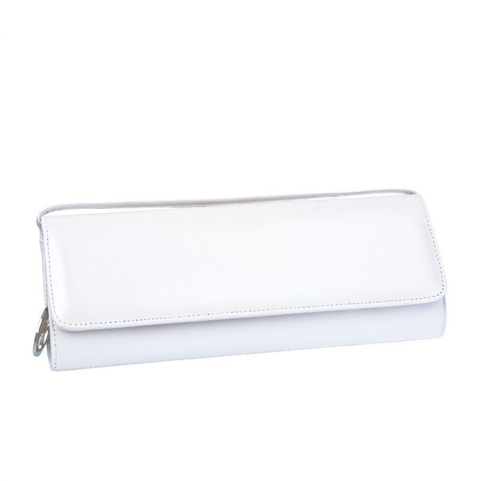 Alina White Leather