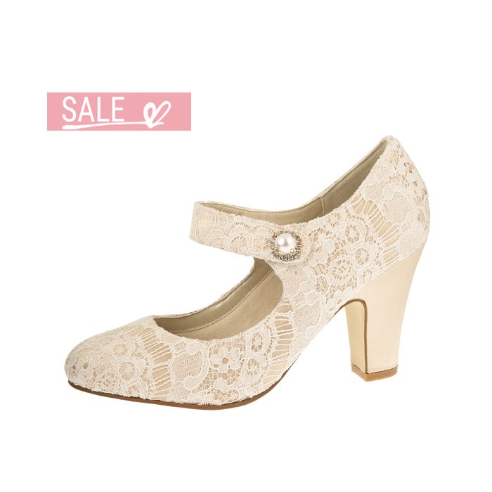 Betty Gold/ Ivory Vint. Satin