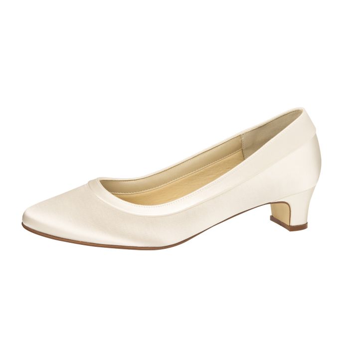 Bridal shoe Brenda Ivory Satin
