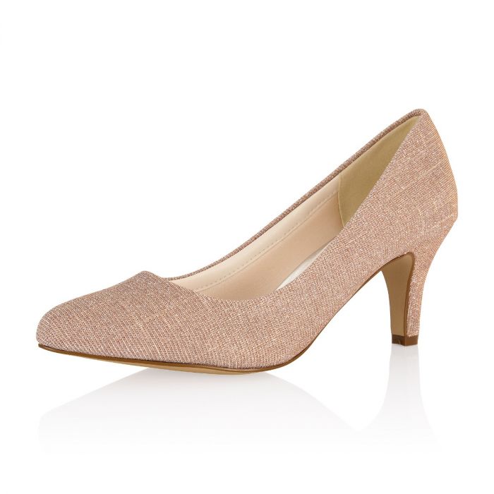 Brooke Rose Metallic Bridal Shoes Rainbow Club ShoeStories