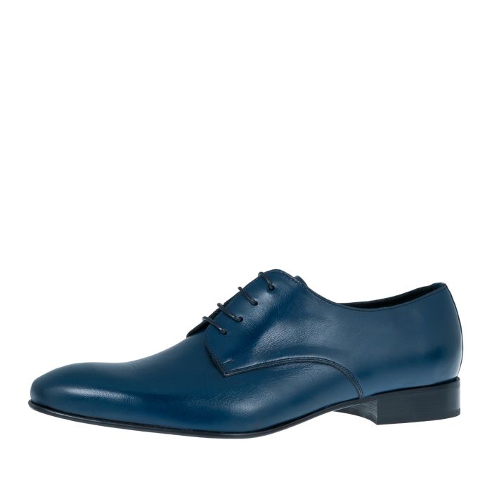 Vincent Mid.- Blue Calf Leather