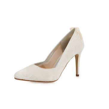 Brautschuhe Agnes Ivory Luxury Lace/ Satin
