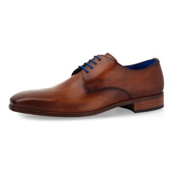 Wedding shoe Alwin Calf Leather Milan - Castano
