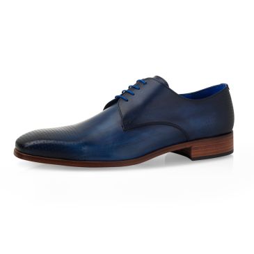 Trouwschoen Alwin Calf Leather Milan - Dark Blue
