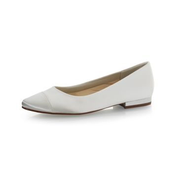 Brautschuhe Bess Ivory Satin
