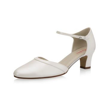 Bridal shoe Bright Sunshine Ivory Leather Look
