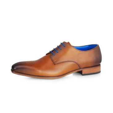 Wedding shoe Carlos Calf Leather - Brandy
