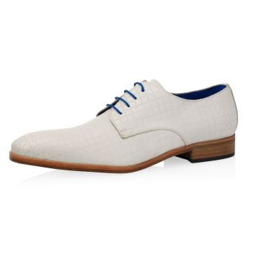 Brautschuhe Craig Calf Leather Square- Ivory
