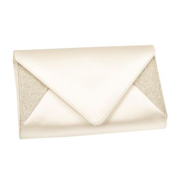 Diane Ivory Satin / Fine Glitter
