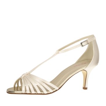 Brautschuhe Estelle Ivory Satin
