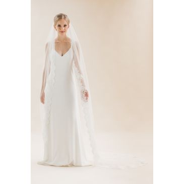 Ferentillo Ivory It. Tulle 245 cm (VEIL)
