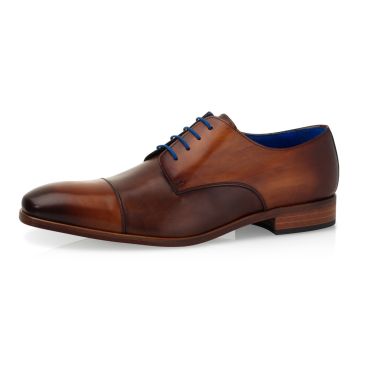 Wedding shoe Ferron Calf Leather - Castano/Dark Brown

