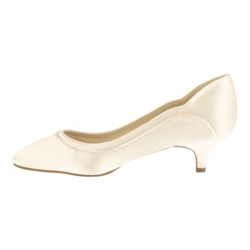 Bruidsschoen Hollie Ivory Satin
